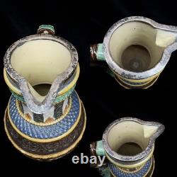 Royal Doulton 19th Century Water Pitcher Antique 11.8x4.3