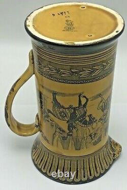 Royal Doulton Eglinton Tournament 1839 Pitcher Water Jug Medieval Jousting