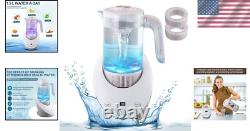 SPE/PEM Technology Hydrogen Water Jug 50 oz Large Capacity & Antioxidant Power