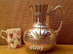 STUNNING RARE c1866 ANTIQUE TIFFANY & CO SILVER 19th CENTURY WATER JUG / PITCHER