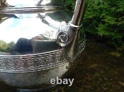 STUNNING RARE c1866 ANTIQUE TIFFANY & CO SILVER 19th CENTURY WATER JUG / PITCHER