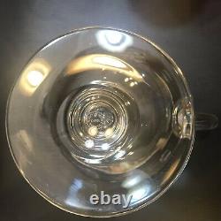 Saint Louis Bubbles Water Pitcher Jug Crystal Original Label Retails $770