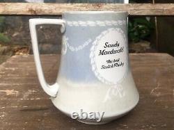 Sandy Macdonald Scotch Whisky Water Pub Jug early Shelley RARE