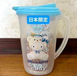 Sanrio Hello Kitty Water Pitcher 1.9L Pot Jug Dispenser Japan New Official