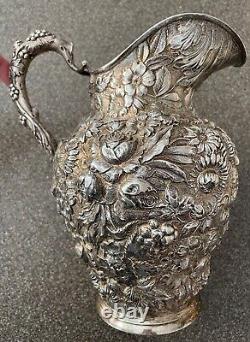 Schofield Baltimore Rose Sterling Silver Water Pitcher