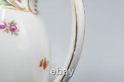 Schumann Empress Dresden Flowers Hot Water Jug Pitcher Coffee Pot MISSING Lid