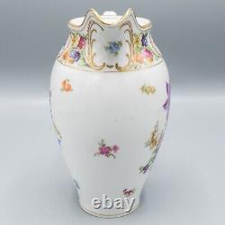 Schumann Empress Dresden Flowers Hot Water Jug Pitcher Coffee Pot MISSING Lid