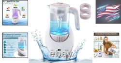 Self-Cleaning Hydrogen Water Pitcher 50 oz BPA-Free Jug for Health Enthusiasts