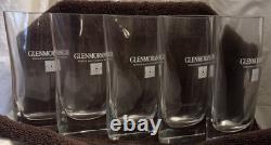 Set Of 5 Glenmorangie Single Malt Scotch Whisky Glass Water Jug Pitcher