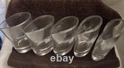 Set Of 5 Glenmorangie Single Malt Scotch Whisky Glass Water Jug Pitcher