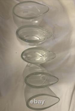Set Of 5 Glenmorangie Single Malt Scotch Whisky Glass Water Jug Pitcher
