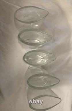 Set Of 5 Glenmorangie Single Malt Scotch Whisky Glass Water Jug Pitcher