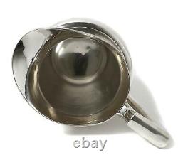 Silver water pitcher (jug) # M488. USA, Alvin 2 QT