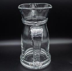 Simon Pearce Windsor Glass Water Pitcher Jug 8 High FREE USA SHIPPING