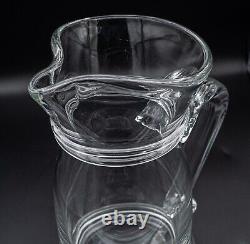 Simon Pearce Windsor Glass Water Pitcher Jug 8 High FREE USA SHIPPING