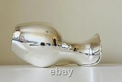 Solid Silver Claret Jug / Water Ewer C Zurita Modernist Design