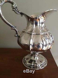 Spanish Silversmith STERLING SILVER PITCHER FOR WINE OR WATER 1030 gr