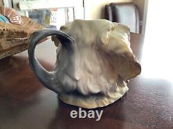 St. Bernard Dog Water Pitcher? Royal Bayreuth? Excellent Condition 9 Inch