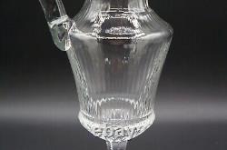 St Louis Apollo Gold Water Jug France Crystal