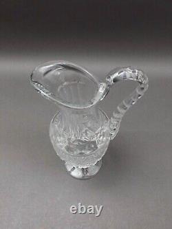 St. Louis France Florence Cut Crystal Water Jug Pitcher Beverage Holder 13 1/4