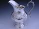 Sterling Gorham Water Pitcher With Floral & Scroll Pattern No Mono Mint Cond