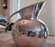 Sterling Silver Hammered Water Pitcher