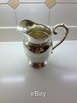 Sterling Silver Mid-Century Water Pitcher 24 oz 4.5 pts by Manchester