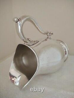 Sterling Silver Water Jug C1920 by The Watson Company of Massachusetts U. S. A