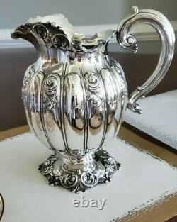 Sterling Silver Water Pitcher 1906