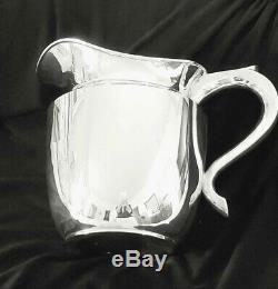 Sterling Silver Water Pitcher 7 3/4H x 10W 600 gr