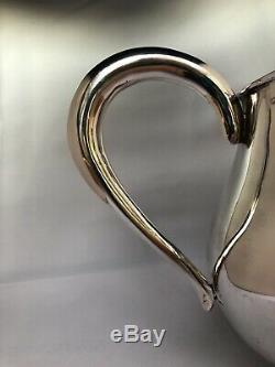 Sterling Silver Water Pitcher, 925, Great Condition