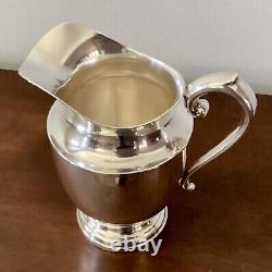 Sterling Silver Water Pitcher, Preisner Silver Co. Circa 1935