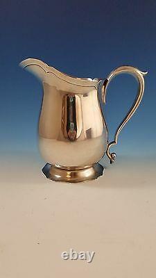Sterling Silver Water Pitcher by Frank M. Whiting Gorgeous Scalloped Design