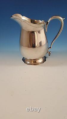 Sterling Silver Water Pitcher by Frank M. Whiting Gorgeous Scalloped Design