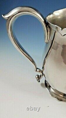 Sterling Silver Water Pitcher by Frank M. Whiting Irish Pattern 4 1/2 Pt