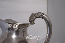 Sterling Water Pitcher 9 inch