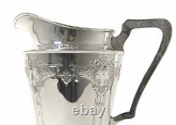 Sterling silver water pitcher (jug). USA, International Silver Co