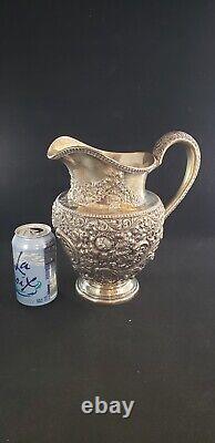 Stunning Huge Gorham Sterling Water Pitcher In Great Shape