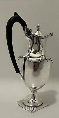 Superb English Solid Silver Claret / Water Jug Made In London 1911 Heavy 464g