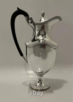 Superb English Solid Silver Claret / Water Jug Made In London 1911 Heavy 464g