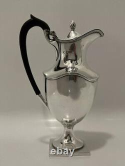 Superb English Solid Silver Claret / Water Jug Made In London 1911 Heavy 464g