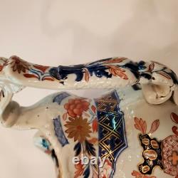 TURNER'S PATENT IRONSTONE Dragon Imari English Ironstone Pitcher/ Jug