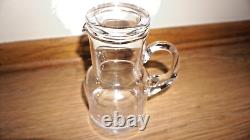 Tiffany & Co Bedside Water Carafe Pitcher Lid Cup Crystal Glass