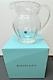 Tiffany & Co Glass Water Pitcher/jug Vintage Withbox Made In England 7 Tall Ml