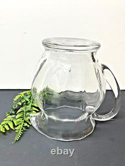 Tiffany & Co Glass Water Pitcher/Jug Vintage WithBox Made In England 7 Tall ML