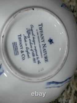 Tiffany & Co Nature Pitcher 70 oz. Made in England Magnolias Water Jug