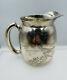 Tiffany & Co Rare Antique Sterling Silver Aesthetic Spiderweb Bird Water Pitcher