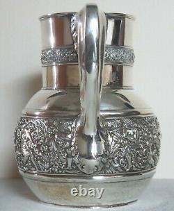 Tiffany & Co Sterling Silver (1880) Olympian 9 Water Pitcher 6 1/4 Pints 5066