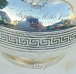 Tiffany & Co. Sterling Silver 916 Greek Key Water Pitcher-rare-free USA Ship