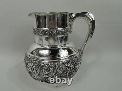 Tiffany Olympian Water Pitcher 5066 Antique Beaux Arts American Sterling Silver